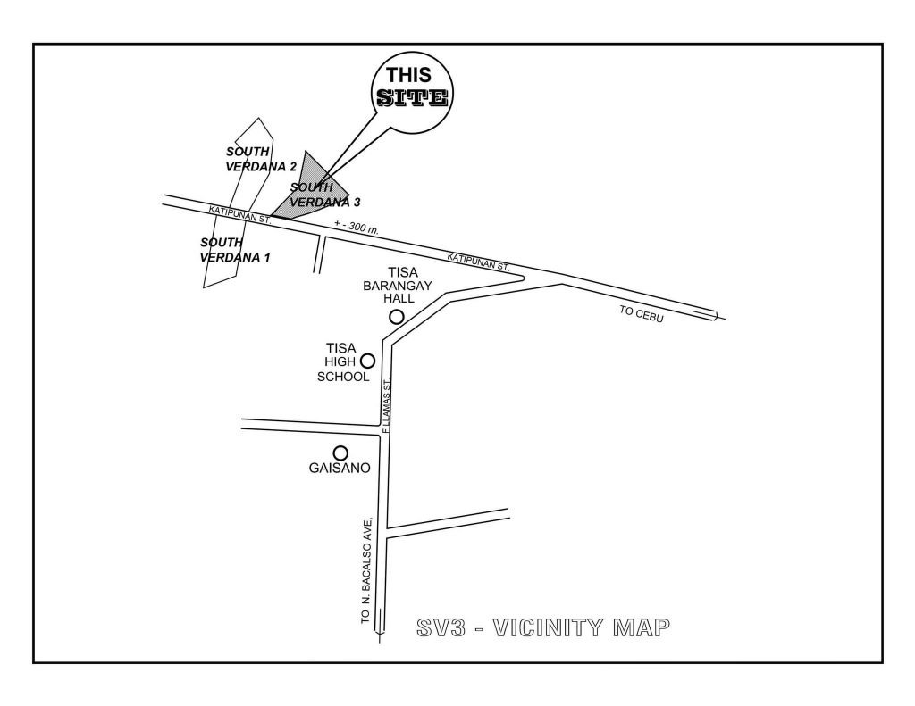 South Verdana 3 - Vicinity Map