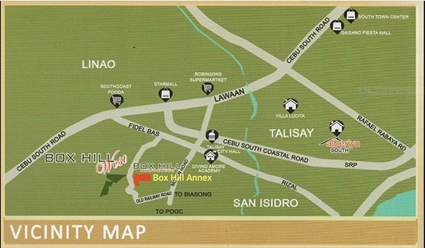 Alberlyn Box Hill Residences - Vicinity Map