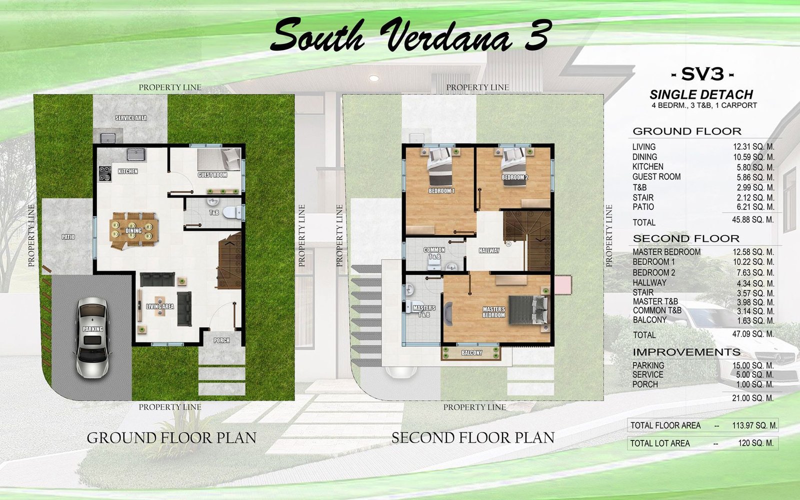 South Verdana 3 - Single Detach Floor Plan