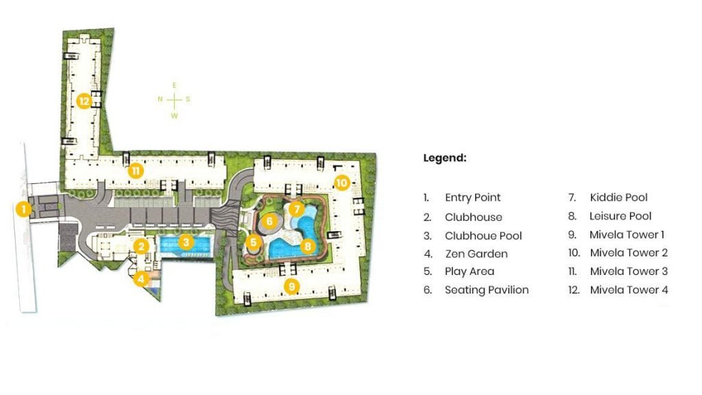 Mivela Garden Residences - Site Development Plan